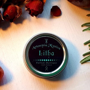 Mystique Litha perfume, solid perfume, natural perfume, ritual perfume, Wicca, witchy, witchy perfume
