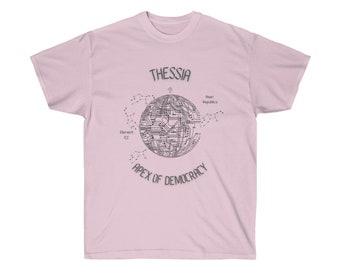 Camiseta Thessia de Mass Effect / Liara T'Soni, camiseta de jugador