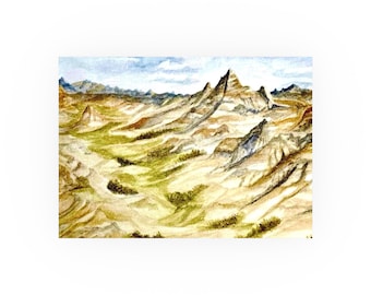 Schilderachtige landschapskunst, kunst aan de muur huisdecoratie, natuurposter, cadeau voor kunstliefhebbers, wanddecoratie vintage stijl