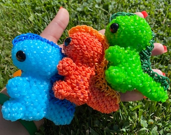 Loomigurumi Dinosaur Rainbow Loom Animal
