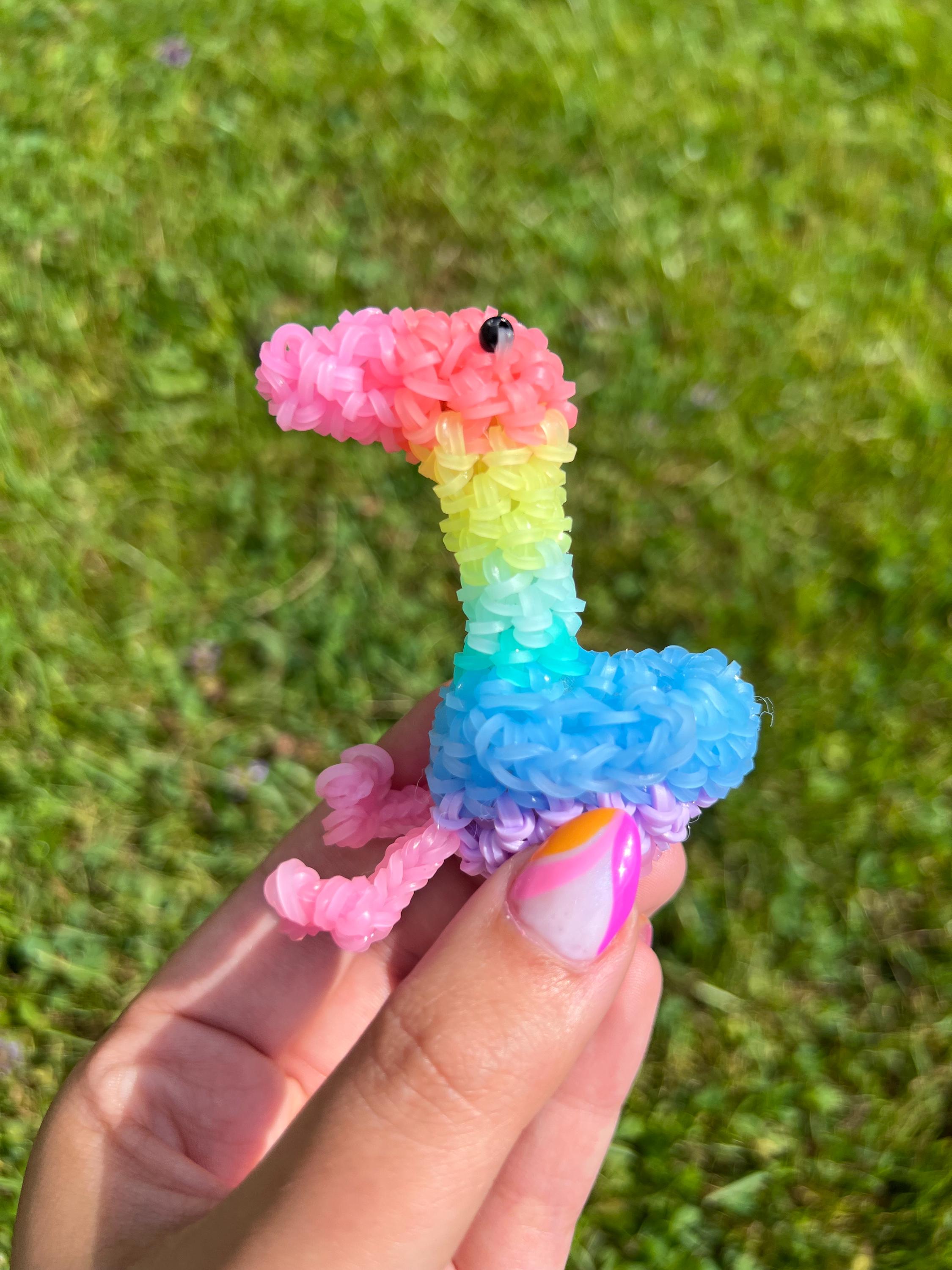 Loomigurumi Goose Rainbow Loom Animal - Etsy