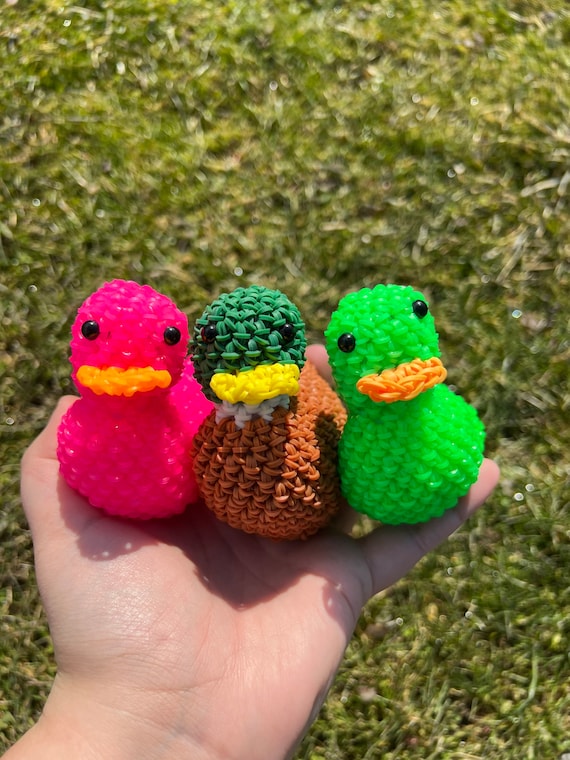 Loomigurumi Duck Rainbow Loom Animal