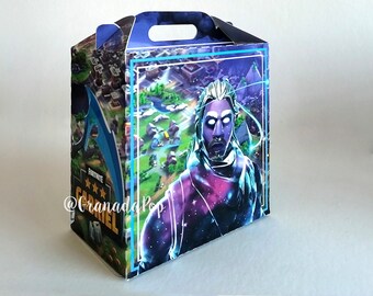 fortnite personalised treat box - fortnite gift box