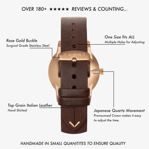 Personalized Wooden Watch Engraved Wood Watch Groomsmen Gift Anniversary Gift Fiancé Gift Watch Wedding Gift for Husband image 6