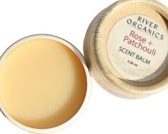 Rose + Patchouli Solid Scent Balm