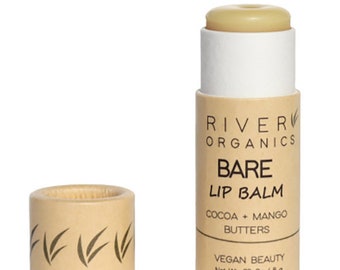 Zero Waste Lip Balm with Vegan and Cruelty Free Plant Based Ingredients.