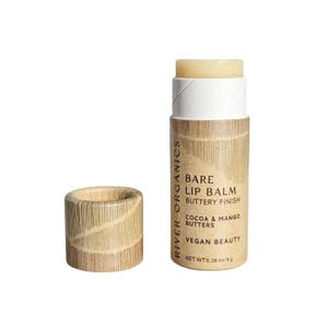 Vegan Bare Lip Balm made with organic cruelty-free ingredients that comes in eco-friendly packaging