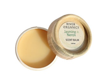 Jasmine + Neroli Scented Balm | Solid Perfume | Essential Oil Balm , Vegan Perfume Balm, Salve and Organic Perfume, Organic Perfume