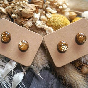 9 Paia Di Orecchini In Acciaio Inossidabile 316L – Placcati Oro E Argento – Ipoallergenici – Set Regalo Con Forme Varie (Cuore, Palla, Luna, Foglia)