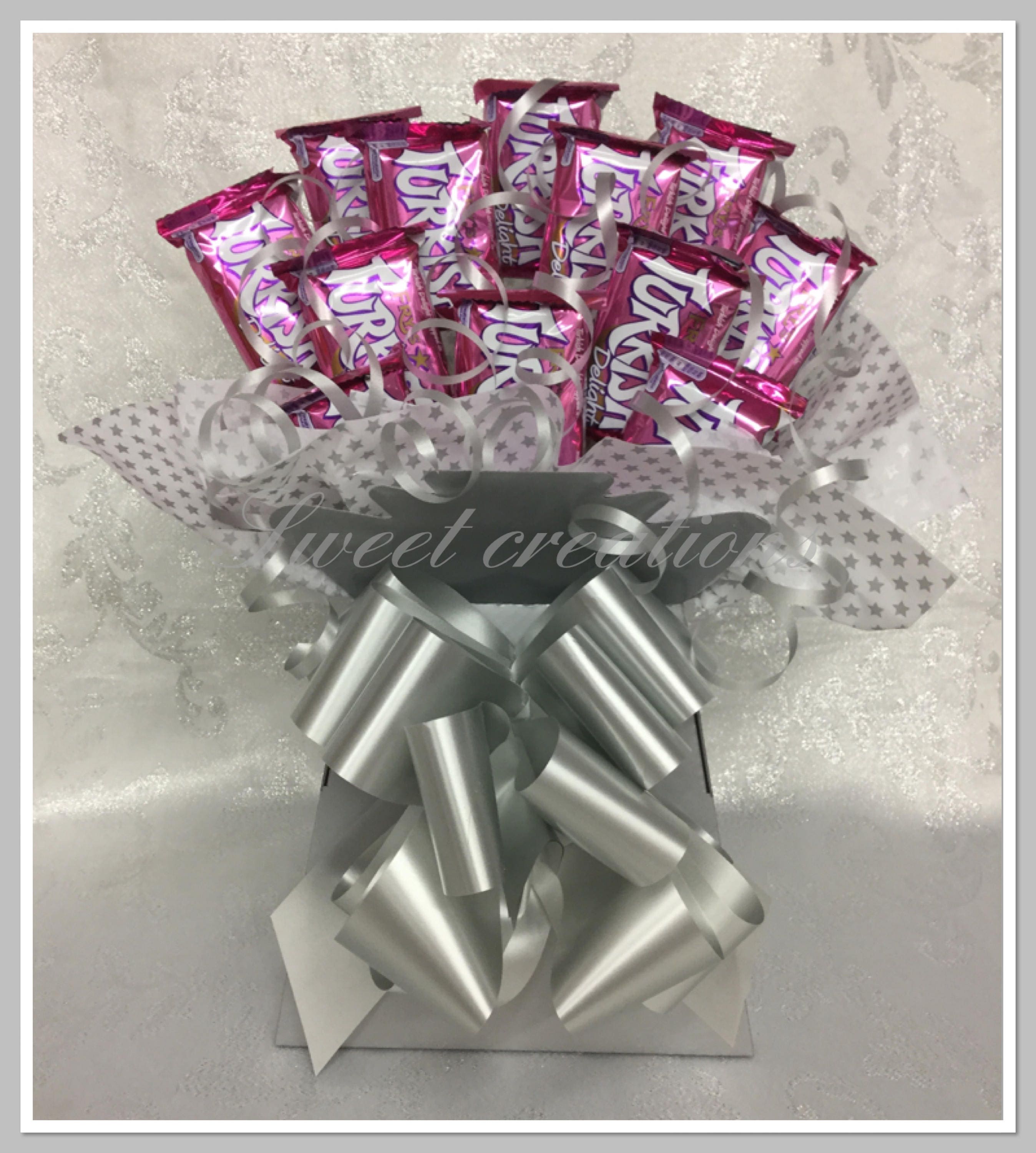 Frys Turkish Delight Chocolate Bouquet Free Postage SWEET Etsy UK