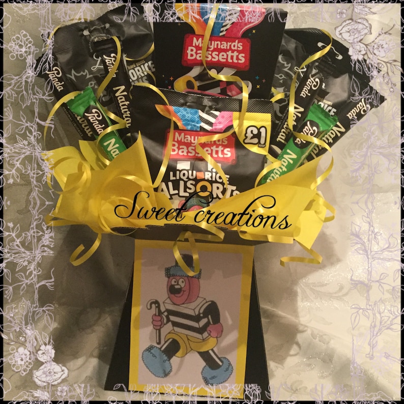 Liquorice Allsorts Bouquet SWEET CREATIONS Sweet Hamper Gift Etsy UK