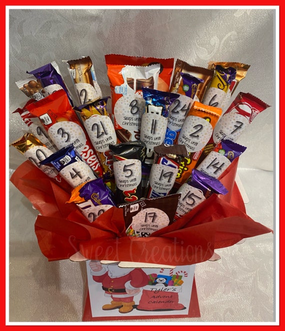 Christmas Advent Calendar Sweets Children's SWEET - Etsy