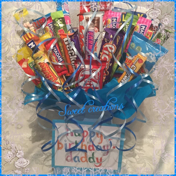 Feliz cumpleaños papá dulces y chocolate ramo SWEET CREATIONS - Etsy México Feliz cumpleaños papá dulces y chocolate ramo SWEET CREATIONS - Etsy México