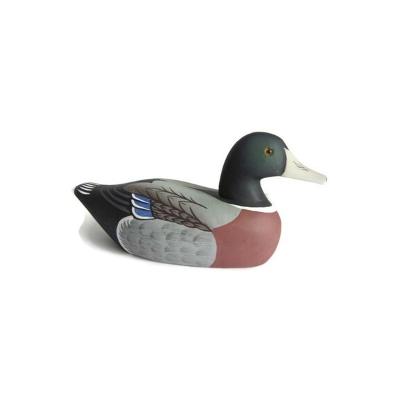 Vintage Duck Vintage Decoys Mallard Duck Hunting Decor Lodge Etsy