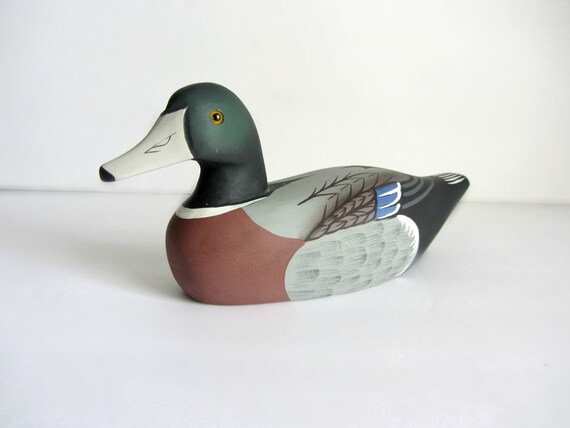 Vintage Duck Vintage Decoys Mallard Duck Hunting Decor Lodge Etsy
