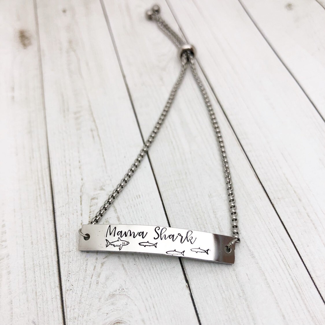 mommy shark necklace