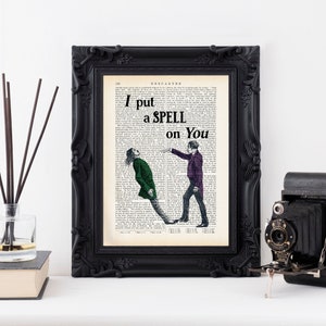 Dictionary Page Art Vintage Book Page Art Romantic Wall Art Dictionary Print Upcycled Book Art