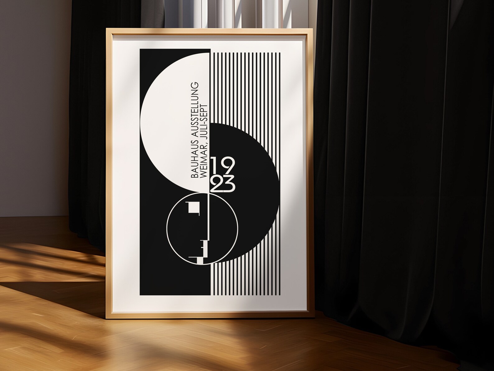 Bauhaus Print Black and White Art Bauhaus Poster Modern Art Modern Art ...