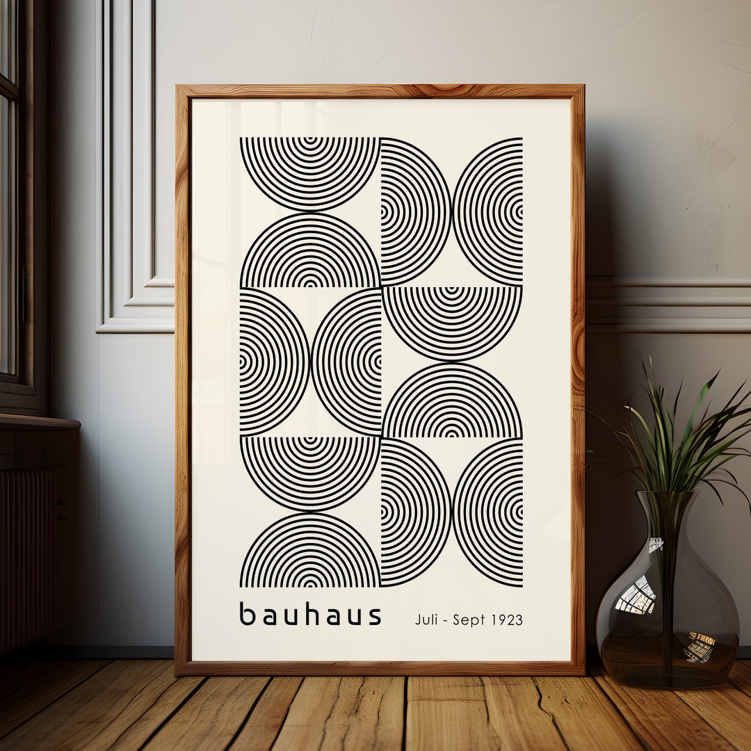 Bauhaus Poster Instant Download Wall Art for Contemporary Home Decor ...