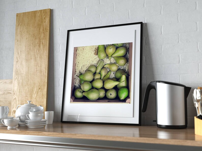 Kitchen Wall Art Modern Farmhouse Square Print Autumn - Etsy