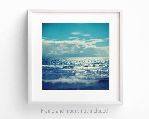 Ozean Aufdruck Wandkunst Strand Druck Ruhige Meer Kunst Etsy