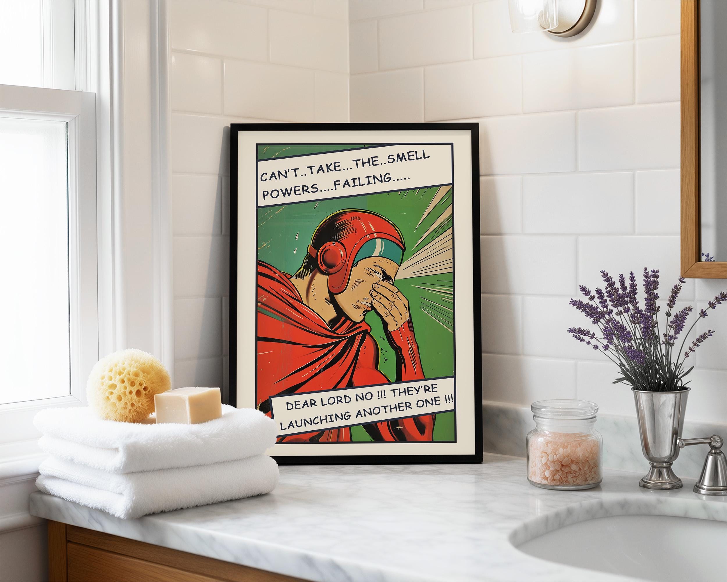 Superhero toilet - Etsy 日本
