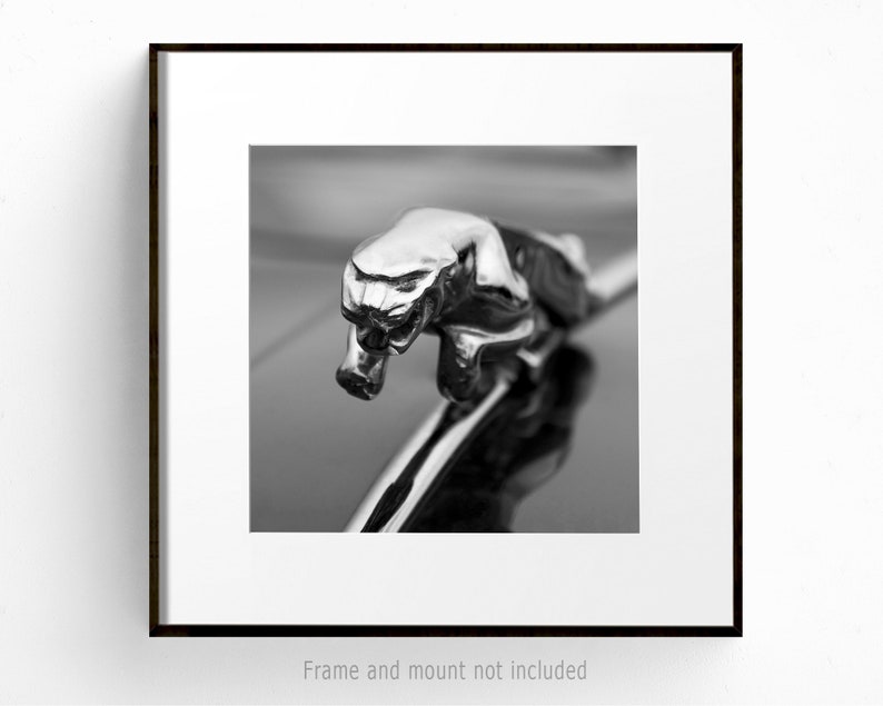 Classic Car Wall Art Set of 3 Prints Square Print Set Hood Etsy