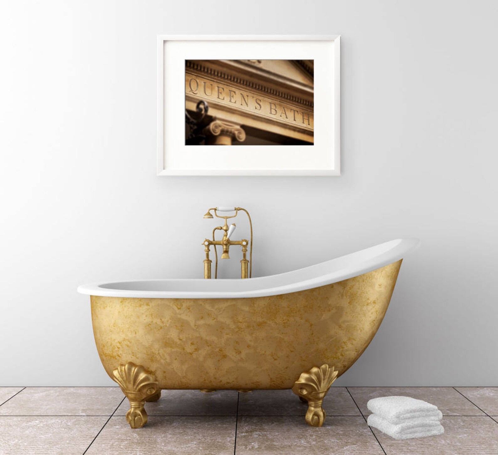 Bathroom Wall Art Bathroom Print Bathroom Glamour Whimsical Etsy