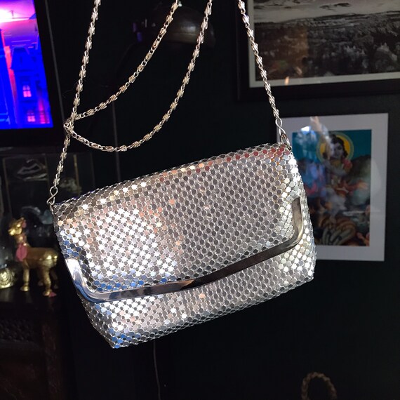 Britney Disco Mesh-Metal Handbag