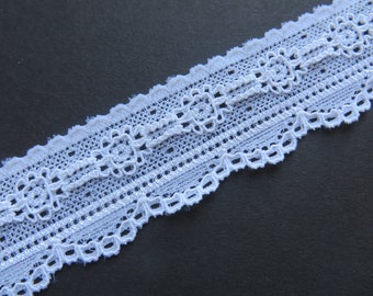 Special offer 5 m white elastic lace 3.5 cm wide