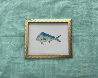 Mahi Mahi Print