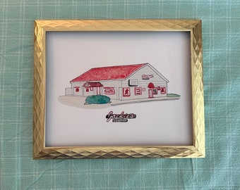 Jackie’s Bar, Tuscaloosa AL Print