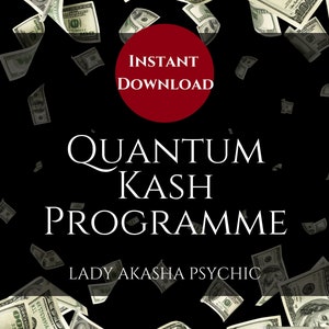 Quantum Kash Healing Programme, Energy Clearing Course, Manifest Your Dreams, Vibrational Healing Techniques, Wealth Healing Course
