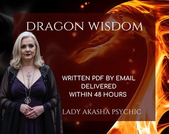 Dragon Wisdom-lezing: handleiding met 3 kaarten (pdf) 48 uur per e-mail