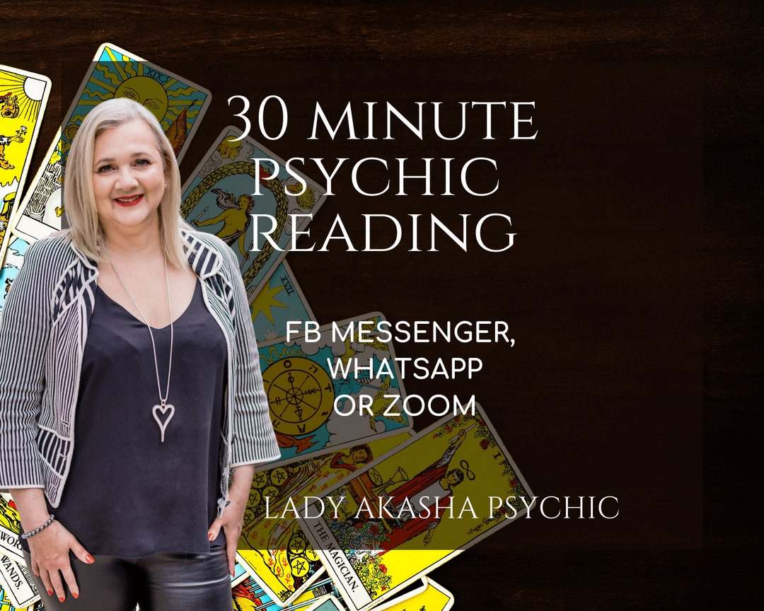 10 Minute Psychic Reading For $1 30 Minute Psychic Reading on Zoom, Online Tarot Card Reading, Spiritual