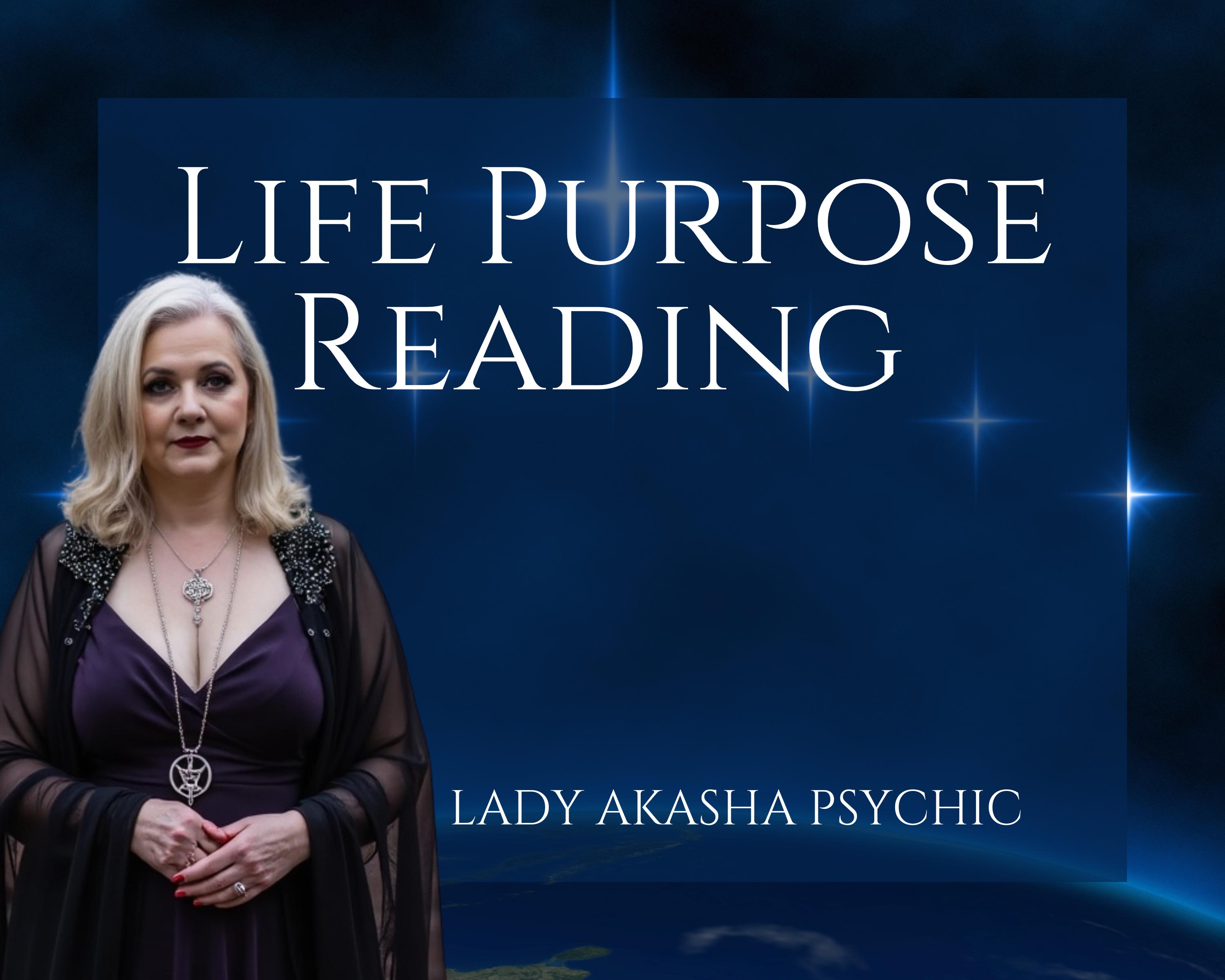 Intuitive Life Purpose Reading: Soul Mission Guidance (PDF)