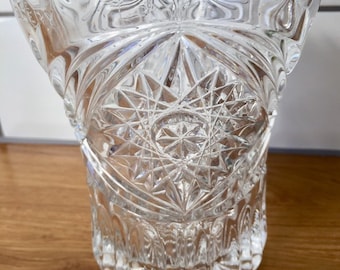 ビクトリア朝のエッチングガラスのセロリの花瓶。 - Etsy 日本