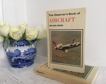 Vintage 1980 Observers guide book to Aircraft.