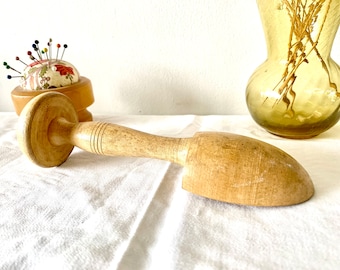Vintage Wooden darning mushroom.