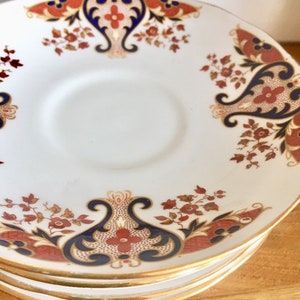 Colclough saucers x5 Vintage. 1960&#39;s &quot;Royale&quot;