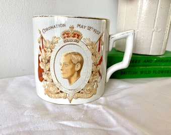 Herdenkingskroning Edward VIII 1937 beker.