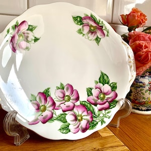 Vintage Queen Anne cake plate.