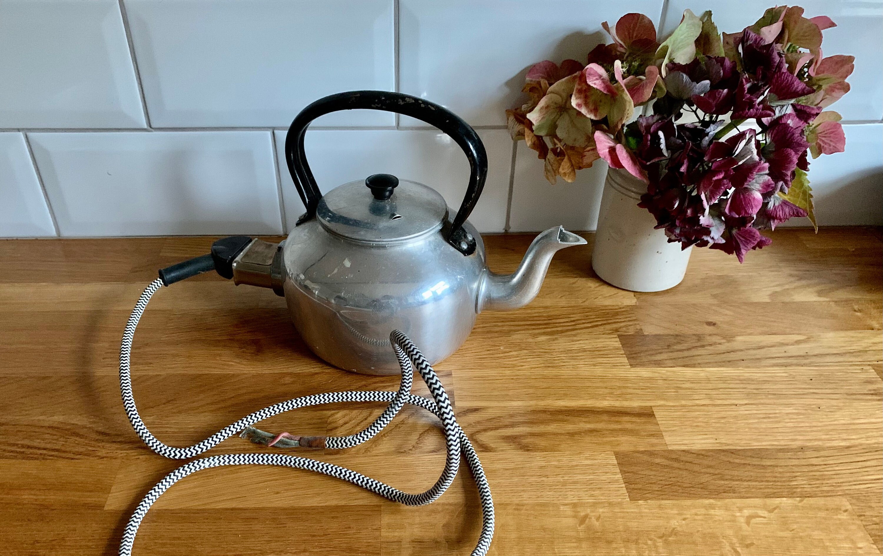 Aluminium Teapot. Vintage Metal Teapot. 1940s Teapot. Vintage Etsy