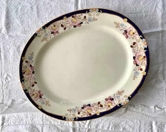Antique 19th Century Ashworth Brothers. Hanley extra large platter.
