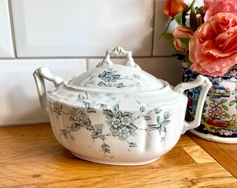 Vintage Celia stor skål med sockerlock från Wedgewood.