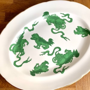 Wedgewood Green Chinese Tiger - Etsy