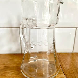 Vintage lemonade / juice pitcher / jug.