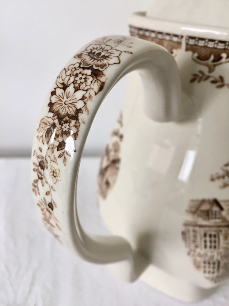 Gorgeous vintage English china coffee pot
