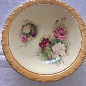 James Kent. Old Foley ware hand painted serving bowl.