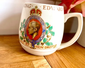 Herdenkingskroning Edward VIII 1937 beker.